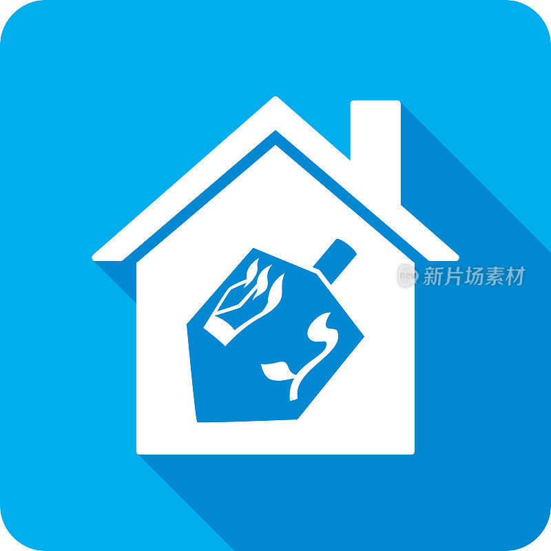 House Dreidel Icon剪影